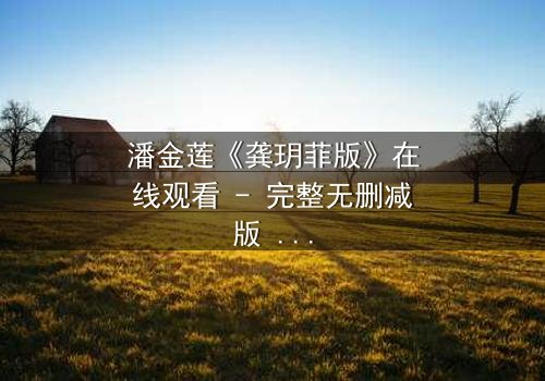 潘金莲《龚玥菲版》在线观看 - 完整无删减版 - 当欲望与命运交织,谁将主宰沉浮?