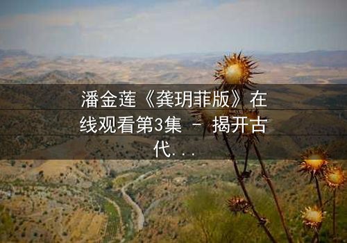 潘金莲《龚玥菲版》在线观看第3集 - 揭开古代女性命运的惊天秘密