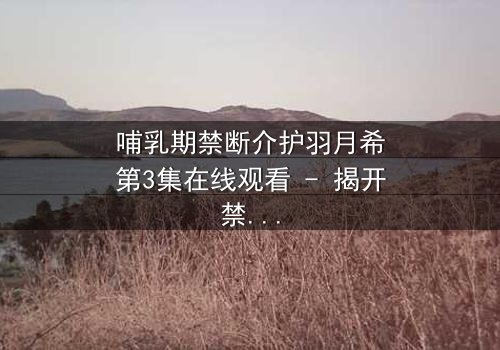 哺乳期禁断介护羽月希第3集在线观看 - 揭开禁忌之恋的隐秘真相