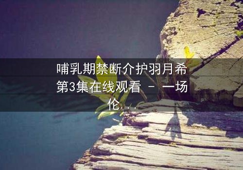 哺乳期禁断介护羽月希第3集在线观看 - 一场伦理与欲望的终极对决