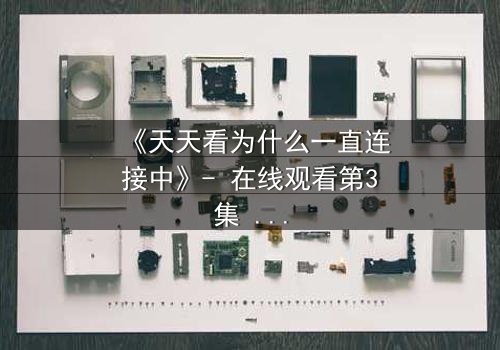 《天天看为什么一直连接中》- 在线观看第3集 - 当网络卡顿成为致命陷阱