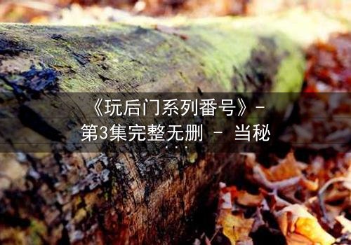 《玩后门系列番号》- 第3集完整无删 - 当秘密成为生存的唯一筹码