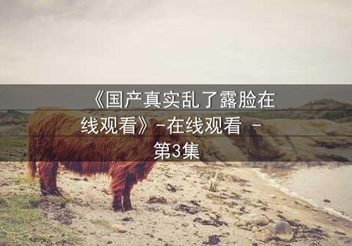 《国产真实乱了露脸在线观看》-在线观看 - 第3集